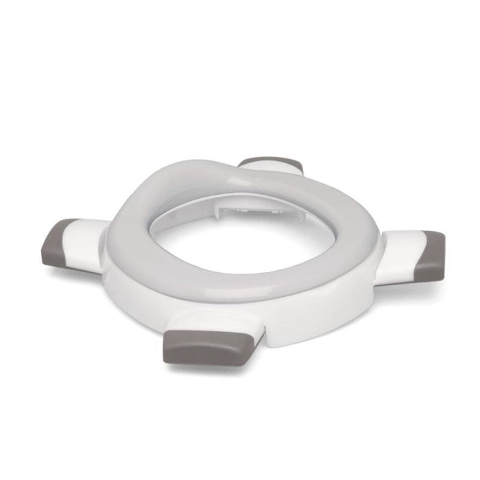 KioKids Reductor WC Plegable para Niños Portátil, Orinal de Aprendizaje para el Baño, Blanco 1