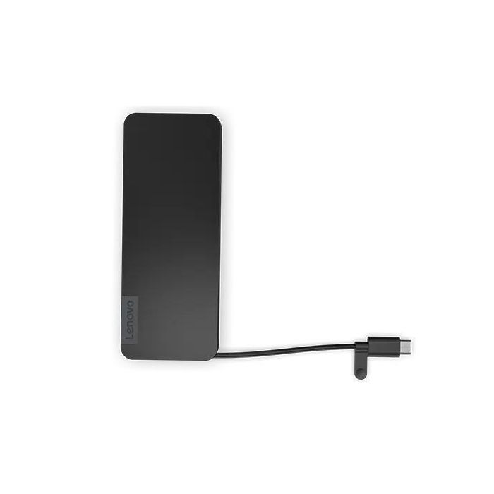 Lenovo USB-C Slim Travel Dock - Adaptador Portátil con Expansión de Puertos, Soporte para Pantallas de Alta Resolución y Carga Óptima 3 Lenovo USB-C Slim Travel Dock - Adaptador Portátil con Expansión de Puertos, Soporte para Pantallas de Alta Resolución y Carga Óptima 3