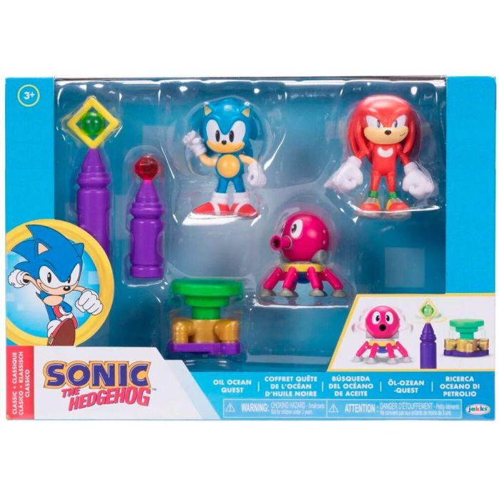 JAKKS PACIFIC Blister Diorama Sonic the Hedgehog Oil Ocean 6cm