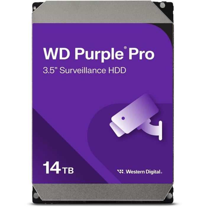 Western Digital Disco Duro Interno Purple Pro 14TB 3.5" SATA III WD142PURP