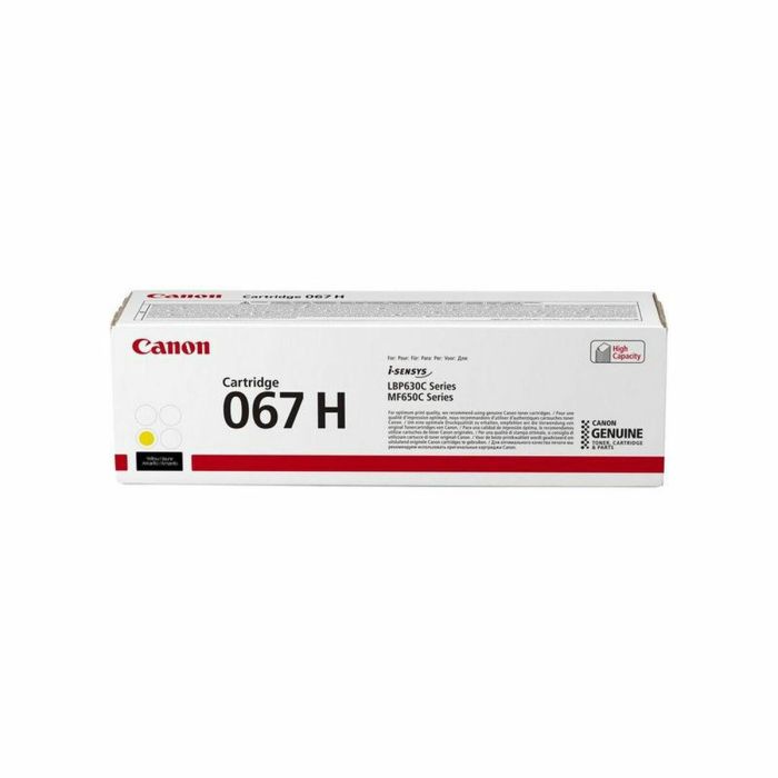 CANON Toner 067H amarillo, i-SENSYS LBP631 LBP633 MF651 MF655 MF657 2.350p. 1