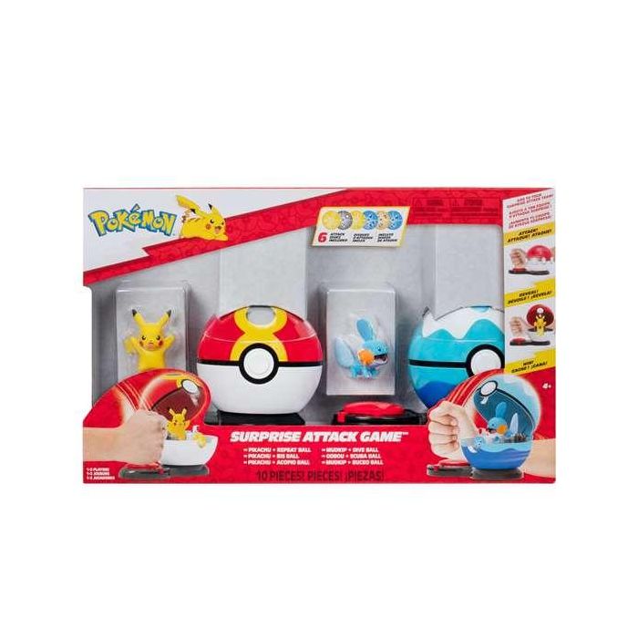 Pokemon ataque sorpresa ¡batalla frente a frente! contiene 10 piezas - modelos surtidos 2 Pokemon ataque sorpresa ¡batalla frente a frente! contiene 10 piezas - modelos surtidos 2