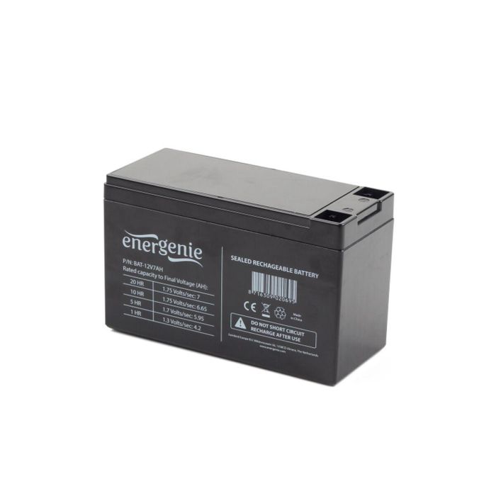 GEMBIRD BAT-12V7AH Batería UPS 12V 7Ah Sealed Lead Acid (VRLA)