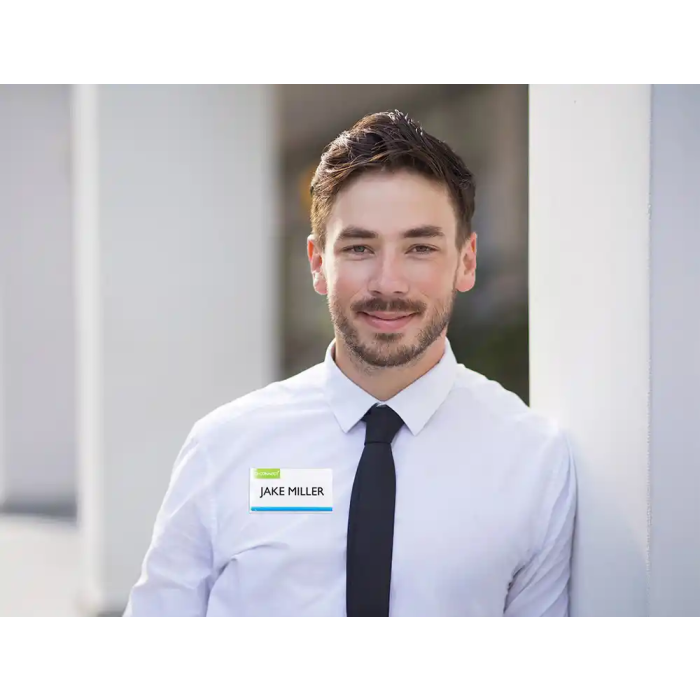 Q-connect Identificador KF14137 con Clip Magnético, Apertura Superior, 40x75 mm 6