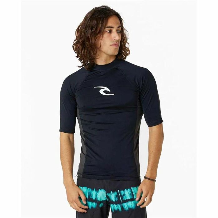 Camiseta de Baño Rip Curl Waves pf Negro Surf 5 Camiseta de Baño Rip Curl Waves pf Negro Surf 5