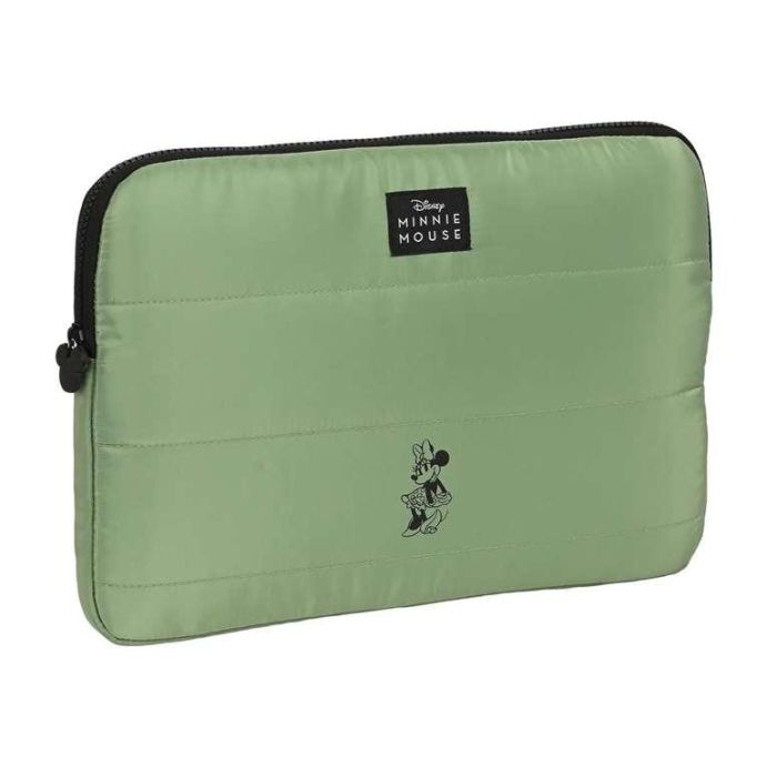 Funda para Portátil Minnie Mouse Mint shadow Verde militar 34 x 25 x 2 cm 1 Funda para Portátil Minnie Mouse Mint shadow Verde militar 34 x 25 x 2 cm 1