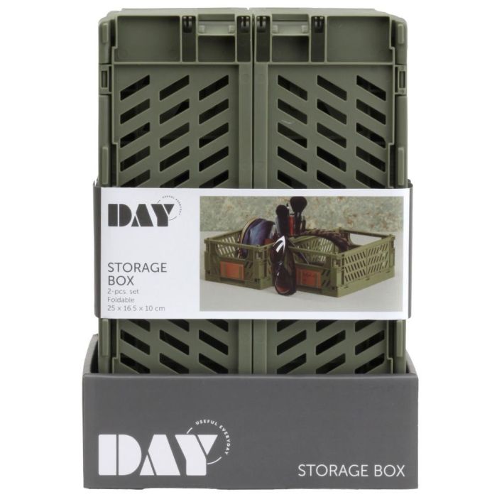 Juego De 2 Caja Plegable 25X16,5 Oli Day 6 Juego De 2 Caja Plegable 25X16,5 Oli Day 6