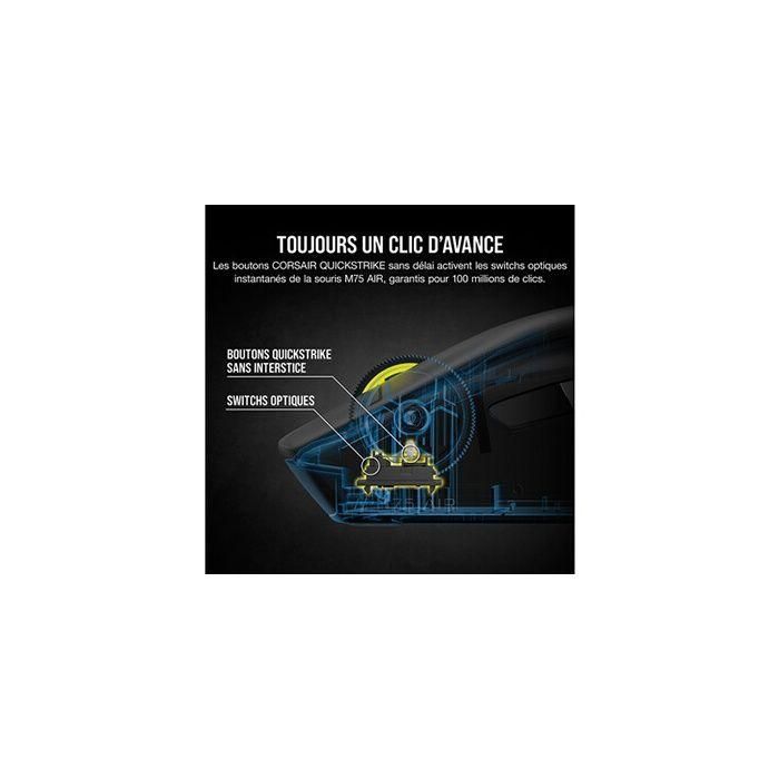 Ratón inalámbrico para juegos - CORSAIR - M75 Wireless - Ambidiestro, RGB 3 Ratón inalámbrico para juegos - CORSAIR - M75 Wireless - Ambidiestro, RGB 3