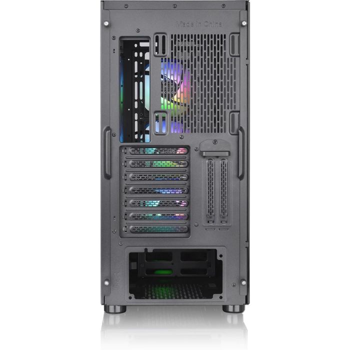 Thermaltake Versa T26 TG ARGB Midi Tower PC Negra, Cristal Templado, Iluminación Multi ARGB para Gaming 4