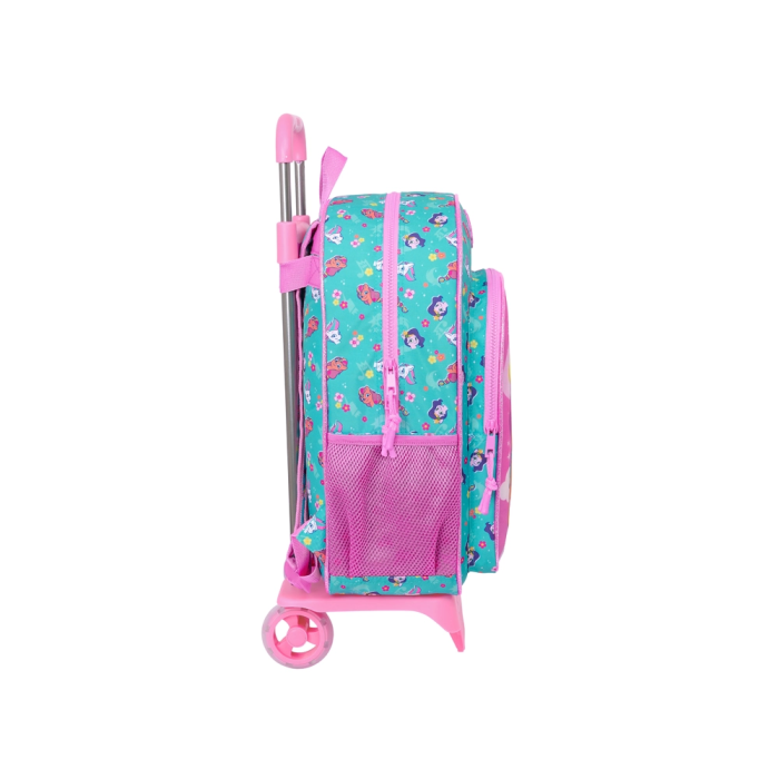 Mochila Escolar con Ruedas My Little Pony Magic Rosa Turquesa 33 x 42 x 14 cm 2