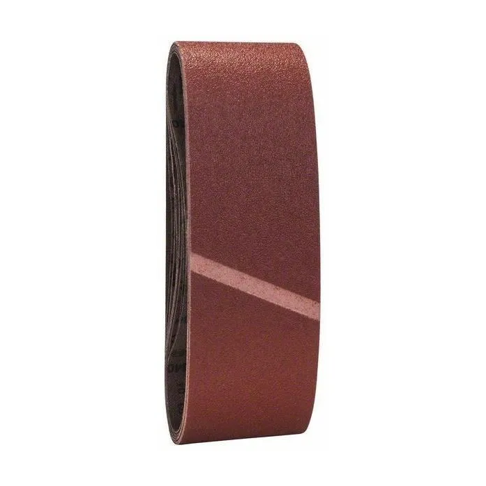 Bosch Abrasivos de Correa 74x533 Grano 60/80/100 para Lijadora de Banda Juego 9 Unidades