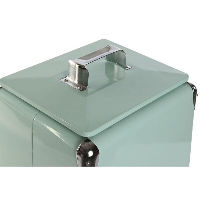 DKD Home Decor Nevera Portátil de 17 Litros para Jardín y Terraza de Metal y PVC, Azul Celeste, 24x43x32 cm 3 DKD Home Decor Nevera Portátil de 17 Litros para Jardín y Terraza de Metal y PVC, Azul Celeste, 24x43x32 cm 3