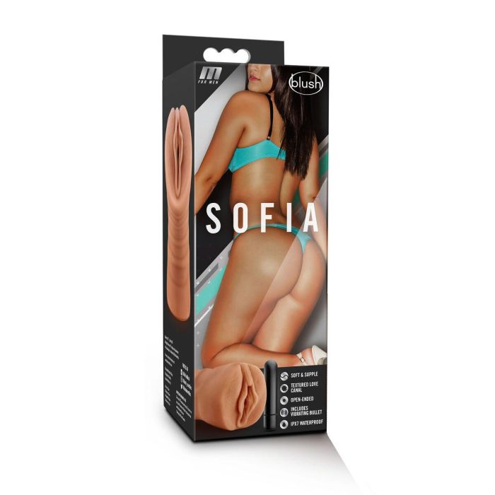 Masturbador Masculino Blush Sofia Marrón 4 Masturbador Masculino Blush Sofia Marrón 4