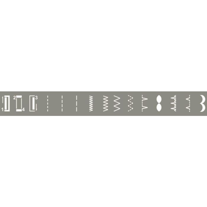 Veritas Janis Máquina de Coser, 9 Programas de Puntada, Motor 70W, Cortahilos, Costura Inversa 9