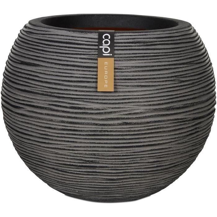 Capi Europe AUC8716443071256 Jarrón de Bolas RIB NL Antracita 40 x 32 cm