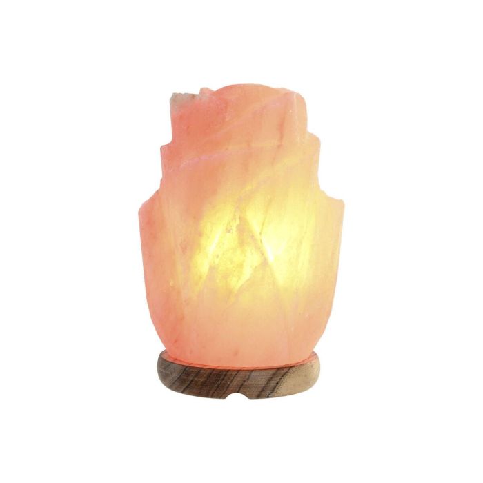 DKD Home Decor Lámpara Sobremesa Árabe Sal del Himalaya Rosa 12x12x18 cm con Bombilla E14 15W 4 DKD Home Decor Lámpara Sobremesa Árabe Sal del Himalaya Rosa 12x12x18 cm con Bombilla E14 15W 4