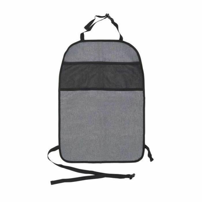 Tineo Protección del Asiento del Coche - Gran Superficie Protectora y Red de Almacenamiento - Material Repelente al Agua Fácil de Limpiar