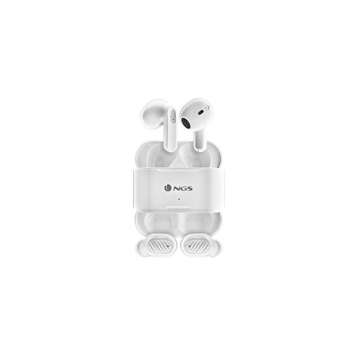 NGS ARTICADUOWHITE Auriculares intraurales True Wireless Ártica Duo 2 Pares Bluetooth 5.1 30h Autonomía Estuche de Carga Control Táctil Blancos NGS ARTICADUOWHITE Auriculares intraurales True Wireless Ártica Duo 2 Pares Bluetooth 5.1 30h Autonomía Estuche de Carga Control Táctil Blancos