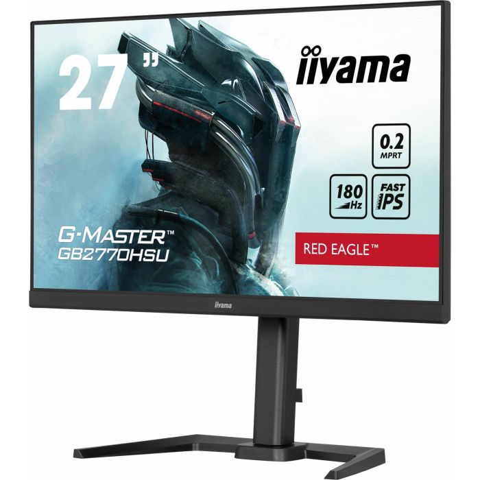 Iiyama Monitor Gaming GB2770HSU-B6 - 27" IPS FHD 1920x1080 0.2ms 180Hz HDMI DP Negro 10