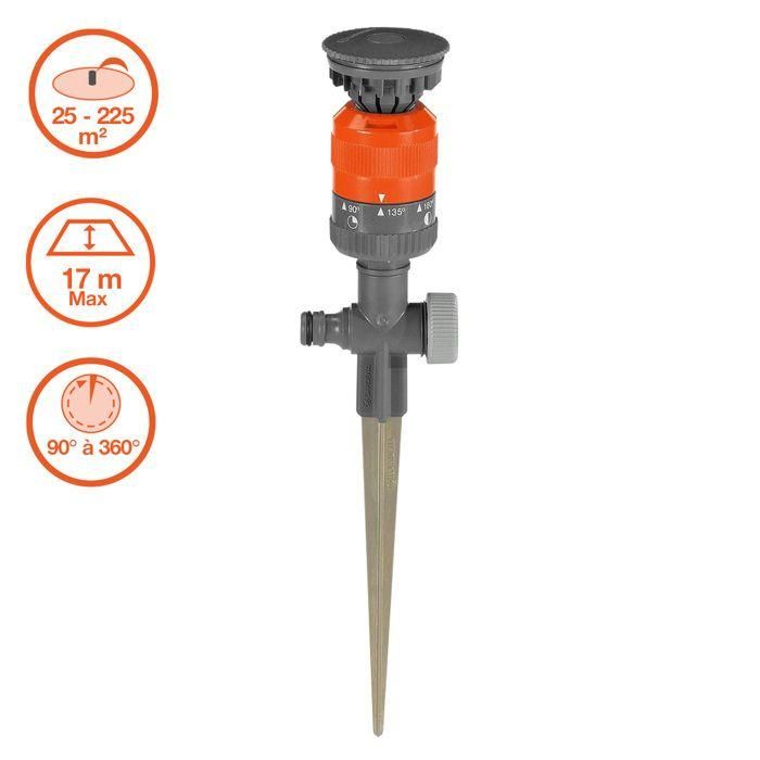 Gardena 1949-20 Turbina de Riego Vario Comfort, Cobertura Máxima 225 m²