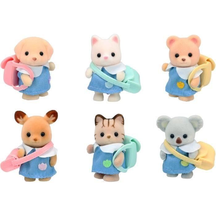 Amigos de la guardería - SYLVANIAN FAMILIES - 5672 - Caja de 6 figuras de bebé con accesorios 1 Amigos de la guardería - SYLVANIAN FAMILIES - 5672 - Caja de 6 figuras de bebé con accesorios 1
