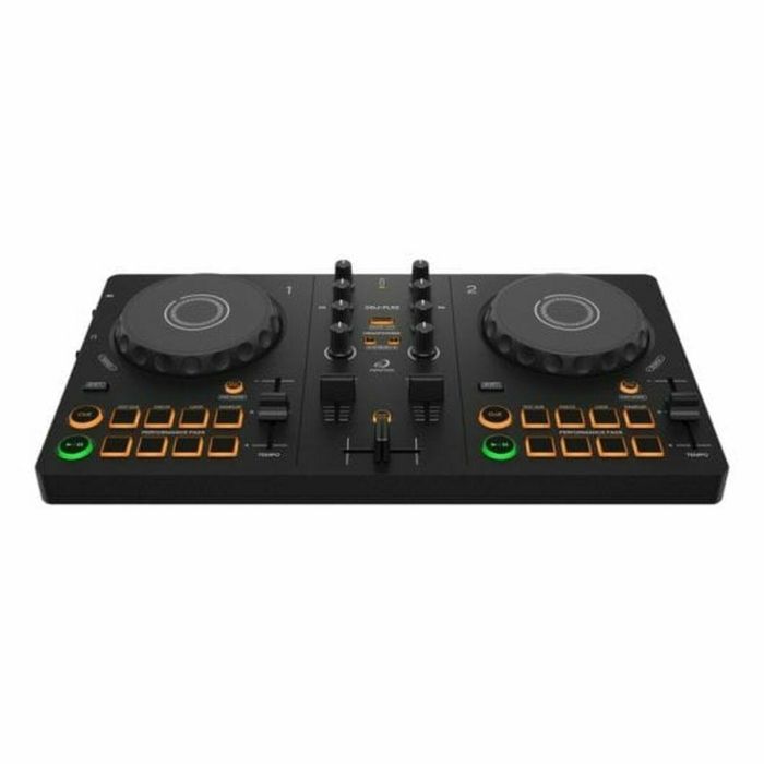 Pioneer DJ DDJ-FLX2 Controlador DJ 2 Canales Compacto, Ligero, Alimentación USB, Ideal Principiantes con Smart CFX y Fader 2