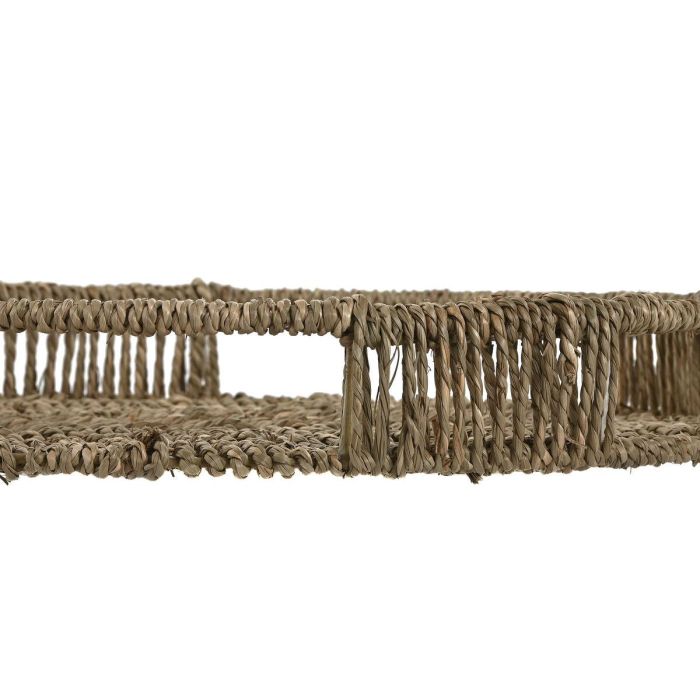 Bandeja Tropical DKD Home Decor Natural 45 x 7 x 45 cm Set de 3 1 Bandeja Tropical DKD Home Decor Natural 45 x 7 x 45 cm Set de 3 1