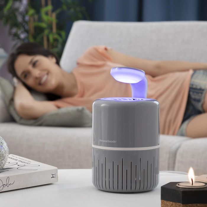 Lámpara Antimosquitos por Succión KL Drain InnovaGoods 9 Lámpara Antimosquitos por Succión KL Drain InnovaGoods 9