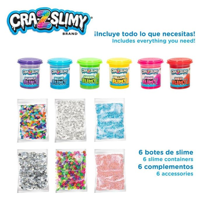 Juego de Plastilina Cra-Z-Art Bold&Brights (6 Unidades) Slime 4