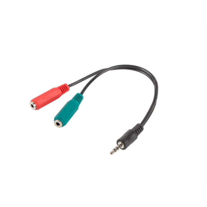 Adaptador Lanberg Minijack 3.5 mm M 4Pin Adaptador Lanberg Minijack 3.5 mm M 4Pin