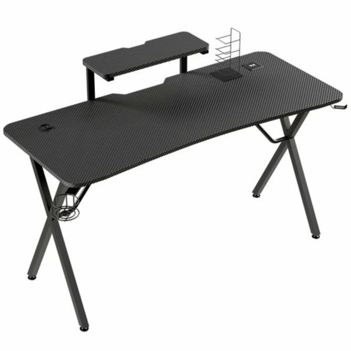 Mesa de Escritorio Tempest Haven Negro