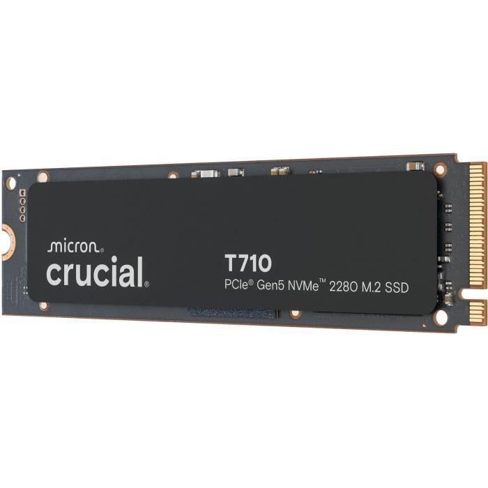 Crucial CRU0649528945921 SSD interno T710 4 TB PCIe Gen5 NVMe M.2