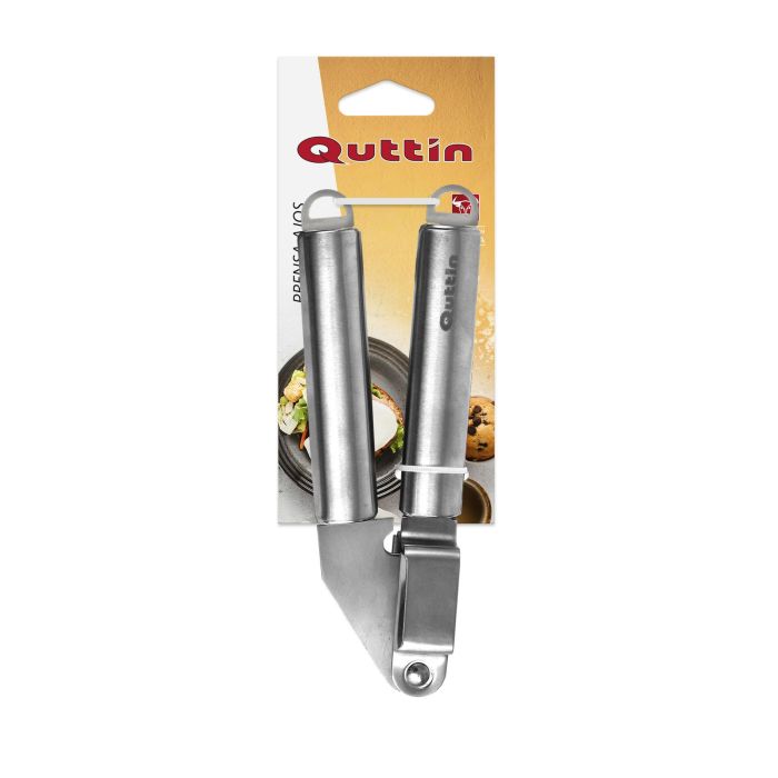 Quttin Prensa de Ajos en Acero Inoxidable, 22.9 cm x 6.8 cm x 3.1 cm (12 Unidades) 4 Quttin Prensa de Ajos en Acero Inoxidable, 22.9 cm x 6.8 cm x 3.1 cm (12 Unidades) 4
