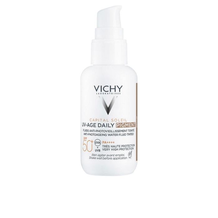 Vichy Capital Soleil Uv-Age Daily Fluido Protector Con Color Spf50+ #Medium 40 mL