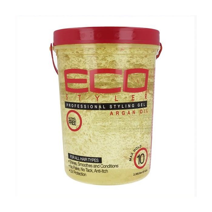 Eco Styler Gel de Estilo Máxima Fijación con Aceite de Argán 2.36L