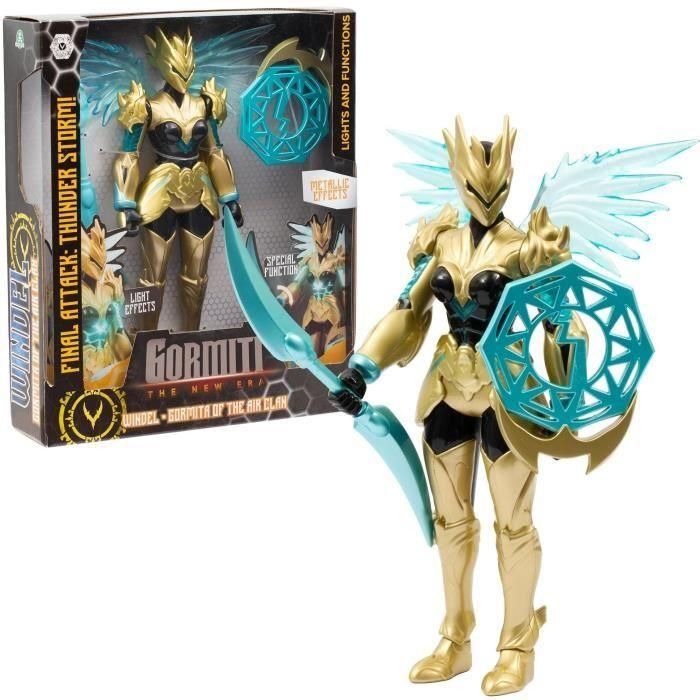 Figura articulada - GORMITI - Gormiti con Ataque ligero Aéreo - Windel - 27 cm - a partir de 4 años - GRV072 Figura articulada - GORMITI - Gormiti con Ataque ligero Aéreo - Windel - 27 cm - a partir de 4 años - GRV072