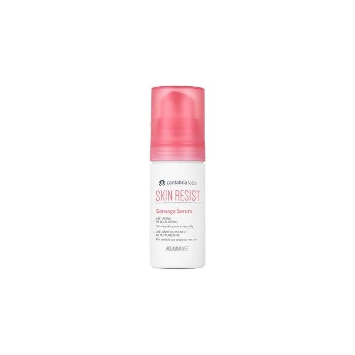 Cantabria Labs Skin Resist Sensage Sérum Antiedad y Antiarrugas Piel Sensible y Reactiva. Combate Sequedad, Aporta Luminosidad 30 ml
