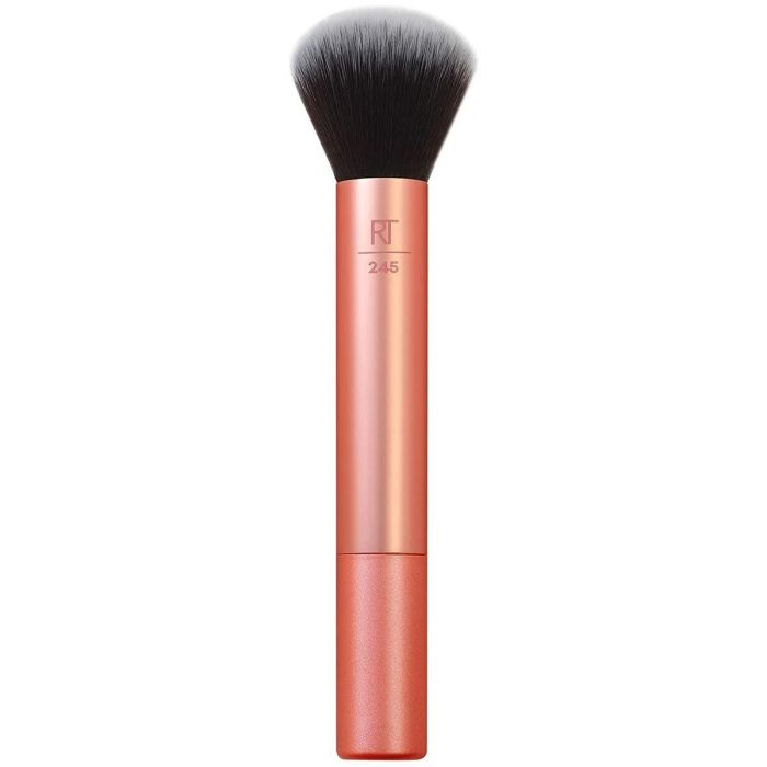 Real Techniques Brocha de Maquillaje EVERYTHING face brush para Base, Polvos y Bronceador, Cobertura Natural, Vegana, 1 Unidad
