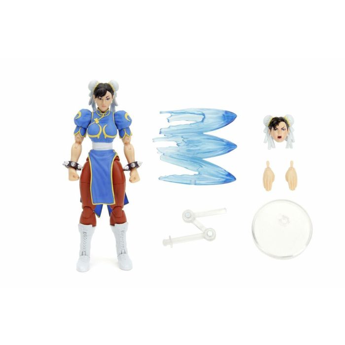 Figura street fighter ii chun-li artículada 15 cm 4 Figura street fighter ii chun-li artículada 15 cm 4