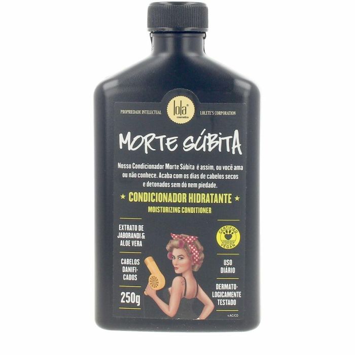 Lola Cosmetics Morte Súbita Acondicionador Hidratante 250 ml - Restaura y Revitaliza Cabello Dañado