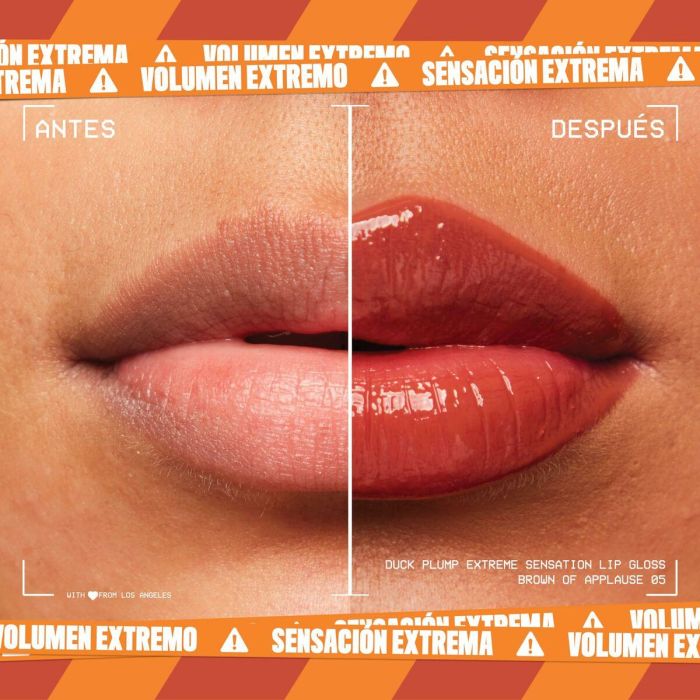 NYX PROFESSIONAL MAKE UP DUCK PLUMP Brillo de Labios Volumen Extremo y Rellenador Instantáneo Tono Brown of Applause Vegano 6,8 ml 3 NYX PROFESSIONAL MAKE UP DUCK PLUMP Brillo de Labios Volumen Extremo y Rellenador Instantáneo Tono Brown of Applause Vegano 6,8 ml 3