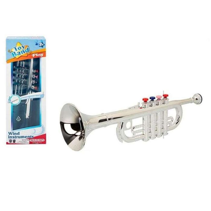 Trompeta bontempi con 4 botones 37x13.5x9 cm 1 Trompeta bontempi con 4 botones 37x13.5x9 cm 1