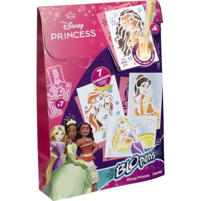 Lansay LAN3181860245019 Blopens Princesas Disney con 7 plantillas para niños a partir de 5 años 1 Lansay LAN3181860245019 Blopens Princesas Disney con 7 plantillas para niños a partir de 5 años 1