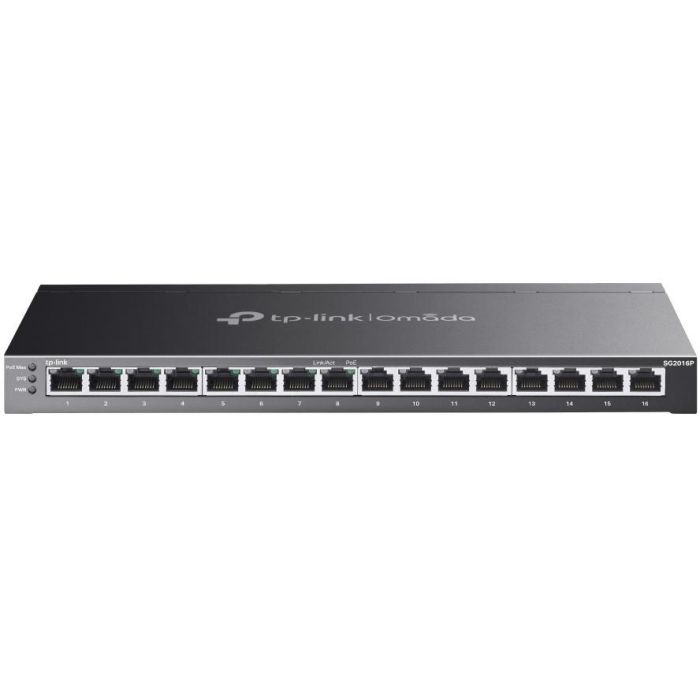 TP-Link SG2016P Switch de Red Gestionado L2/L2+ Omada de 16 Puertos Gigabit PoE+ Montaje en Rack