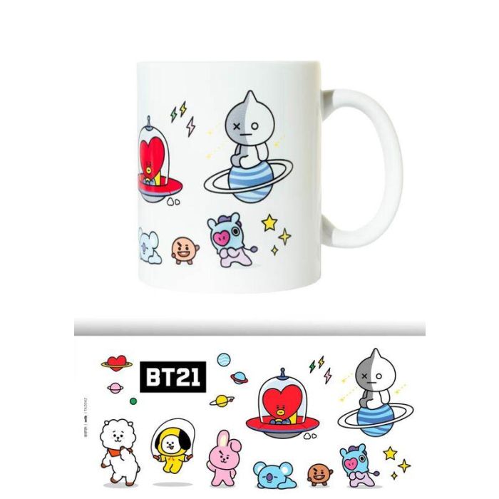 Taza Personajes BT21 330ml 0 Taza Personajes BT21 330ml 0