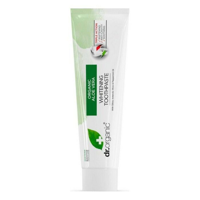 Dr. Organic Aloe Vera Pasta De Dientes 2