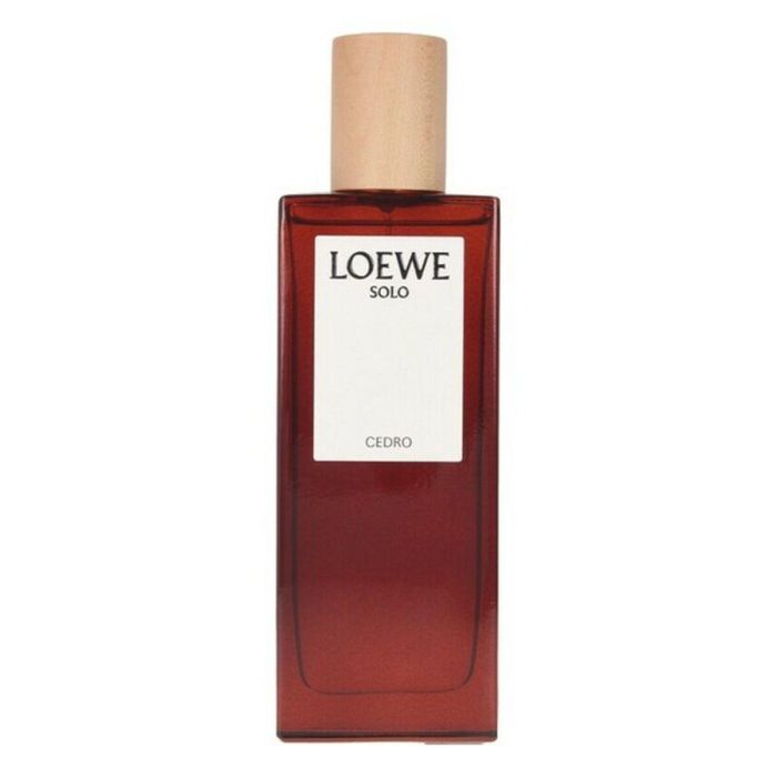 Loewe SOLO LOEWE CEDRO Eau de Toilette para Hombre 50 ml - Fragancia Amaderada Especiada con Cedro, Petit Grain y Lavanda Loewe SOLO LOEWE CEDRO Eau de Toilette para Hombre 50 ml - Fragancia Amaderada Especiada con Cedro, Petit Grain y Lavanda