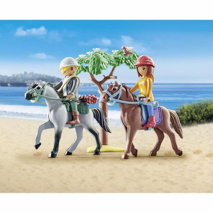 Playmobil 71470 Amélia y Ben con caballos 3