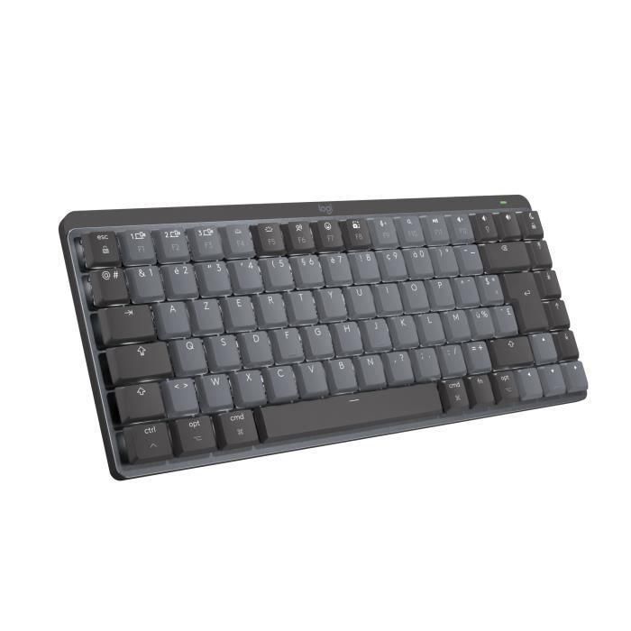 Logitech - Teclado inalámbrico para Mac - MX MECÁNICA MINI - AID GRIS