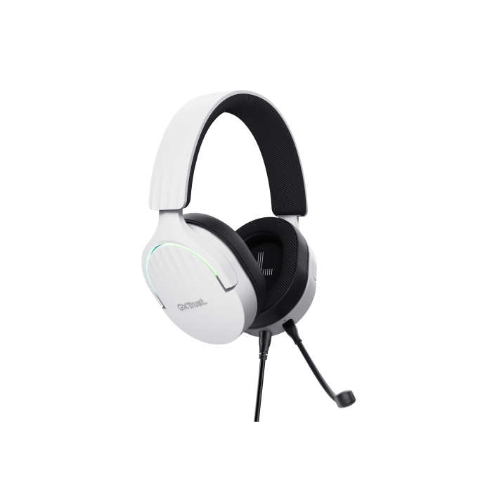Trust GXT 490 FAYZO Auriculares Alámbricos Diadema para Motocicleta, USB tipo A, Negro y Blanco 2